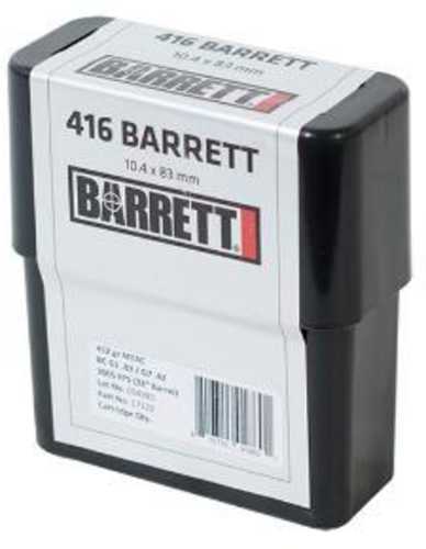 416 Barrett 80 Rounds Ammunition Firearms 452 Grain Cutting Edge